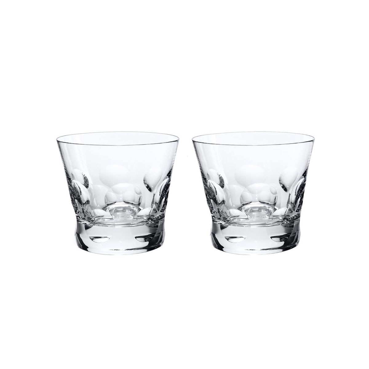 Baccarat Crystal, Beluga DOF Tumbler #2, Pair