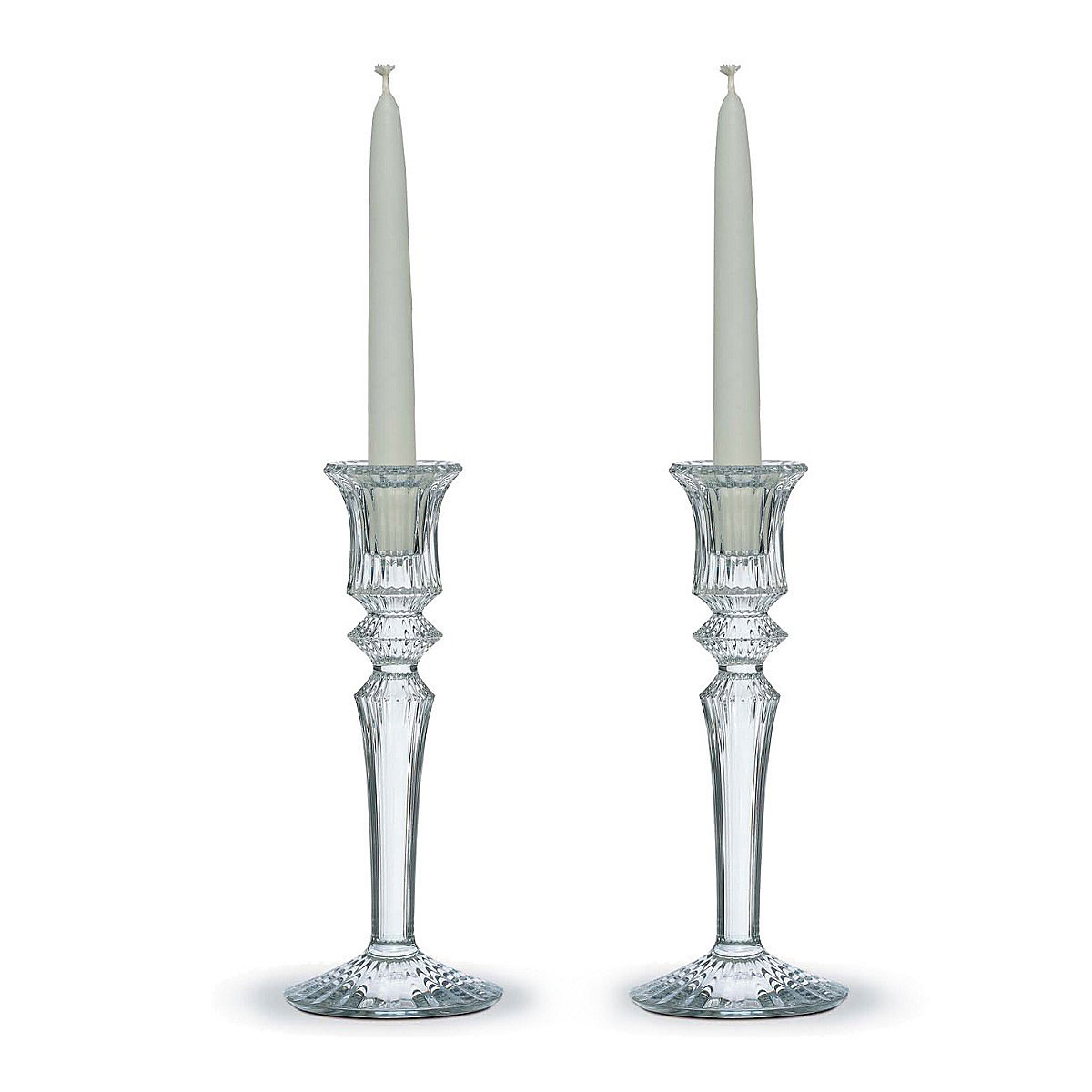 Baccarat Mille Nuits Candleholders, Pair